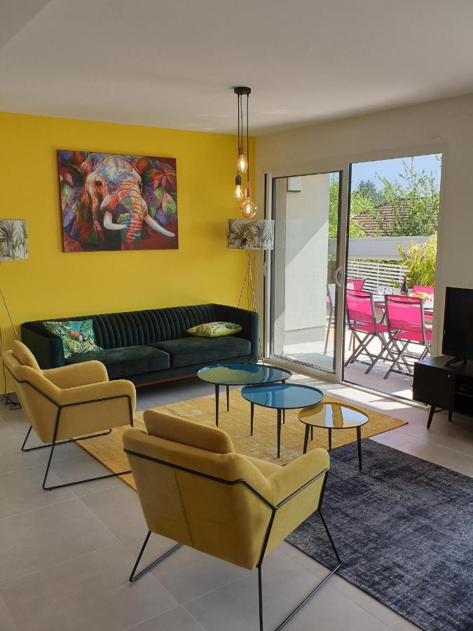 L'Appartement Jardin Avec Vue Montagnes Севрие Экстерьер фото