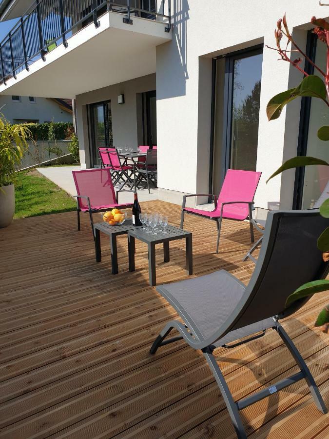 L'Appartement Jardin Avec Vue Montagnes Севрие Экстерьер фото